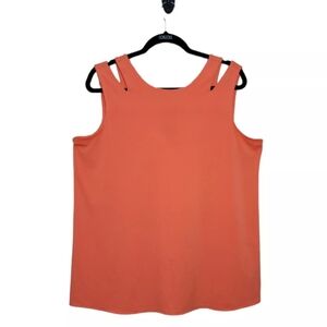 Worthington Women’s XL Top Orange Sleeveless Tank Top